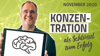 Konzentration steigern Wie du zielgerichtet zum Erfolg gelangst  2020 [upl. by Eunice523]