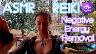 🙌🌈ASMR REIKI Negative Energy Removal  Sage Smudging  Palo Santo  Crystal Healing  Singing Bowl🌈🙌 [upl. by Aelyak]