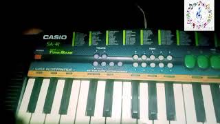 sathiya Song Movie Singham play in casio sa 41 [upl. by Nonez]