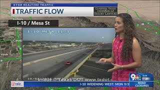 N Mesa St and I10 Mesa Lane closures [upl. by Wiskind853]