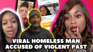 Homeless man in viral TikTok who received 400K in gofundme money has a disturbing past [upl. by Booma]