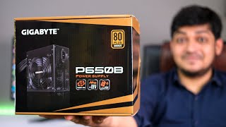 GIGABYTE P650B 650W 80 Plus Bronze Power Supply Key Features  Power Supply  Review [upl. by Aspa819]