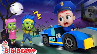 Police Chase Zombies  Funny Police Song For Kids  Bibiberry Nursery Rhymes amp Kids Songs [upl. by Terryn809]