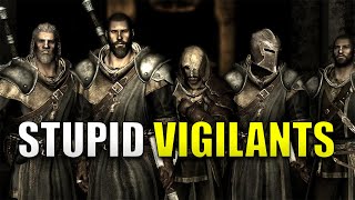 Why The Vigilants Of Stendarr Are STUPID  Skyrim Lore [upl. by Imot]