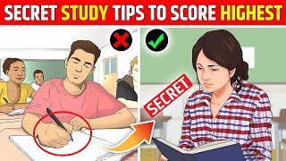 SECRET STUDY TIPS How to Score Higher in every Exam [upl. by Vonni]