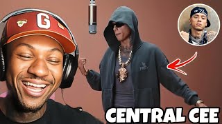 EPIC NEW CENTRAL CEE FREESTYLE Central Cee  A Colors Show Freestyle REACTION [upl. by Emelyne]