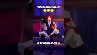 Genshin impact animation edit 😯you guys like this genshingenshinanimationgenshinedit [upl. by Amikan]