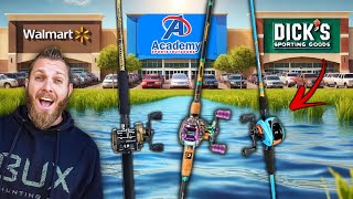 Testing the BEST Budget Fishing Combo from each Store Which one is BEST [upl. by Atirac65]