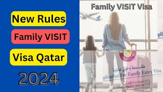 New Update For Family Visit Visa Qatar 2024  Hassam Vlogs [upl. by Terryl996]