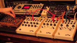 KOMA Elektronik RH301  Clock ADSR and LFO Features [upl. by Yevi]