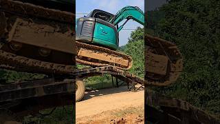 Máy xúc kobelco bắt đầu một ngày mới excavator mayxuc [upl. by Wivestad692]