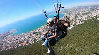 Paragliding jounieh lebanon [upl. by Belier]