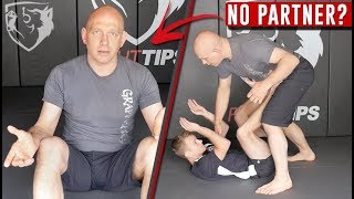 5 Solo Movement Drills for BJJ No Partner Needed [upl. by Ailiec373]