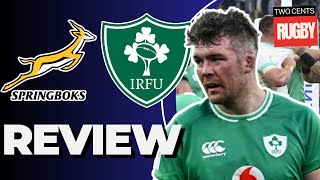 Springboks v Ireland Review  July Rugby Tests 2024 [upl. by Mcevoy694]