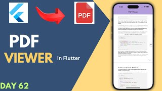 How to Display PDF File in Flutter  Flutter PDF Viewer Tutorial [upl. by Eldnar]