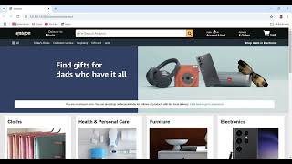 create Amazon Clone using HTM  CSS [upl. by Ennair508]