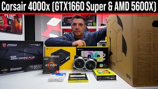 Corsair 4000x PC Build 2022 GTX1660 Super amp AMD Ryzen 5 5600X [upl. by Trip]