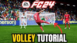 FC 24 How to Score Volley in EA Sports FC 24  Volley Shot fc24 [upl. by Eannaj]