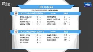 Belper Meadows CC Friendly XI v Belper Meadows CC Charity XI [upl. by Gabrielli]