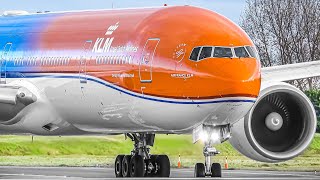 200 CLOSE UP TAKEOFFS and LANDINGS in 2 HOURS  Amsterdam Airport Schiphol Plane Spotting AMSEHAM [upl. by Ruth349]