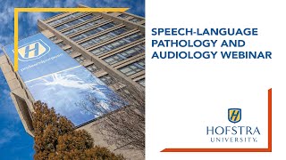 SpeechLanguage Pathology and Audiology Webinar [upl. by Cheadle]