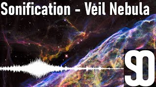 Ambient Sounds  Sonification of Space  Veil Nebula [upl. by Aynotahs]