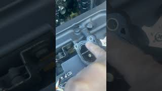 Buick encore thermostat housing replace [upl. by Kalli]