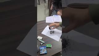 Magnetic Field Lines due to a U shaped magnet [upl. by Adnawal]