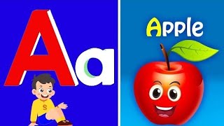 ABC phonics song for kindergarten  Alphabet song  A for apple abcd [upl. by Mohsen]