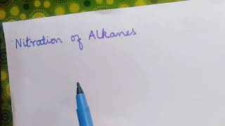 Nitration of Alkanes [upl. by Alake]