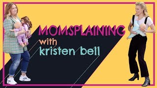 Momsplaining with Kristen Bell Sleep Deprivation with Melissa McCarthy [upl. by Ardith]