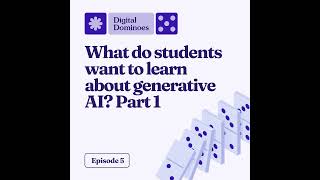 What do students want to learn about generative AI Part 1 [upl. by Lizzie]