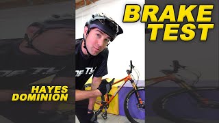 Testing Hayes Dominion Brakes For MTB Trials [upl. by Lazaruk]