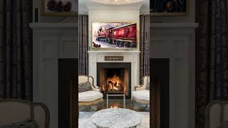 Magical Christmas Train Art for Samsung Frame TV [upl. by Herminia]