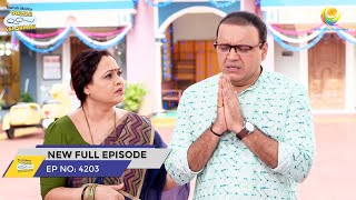 FULL EPISODE 4203 Bhide ko Aaya Bura Sapna Taarak Mehta Ka Ooltah Chashmah  तारक मेहता [upl. by Bokaj]