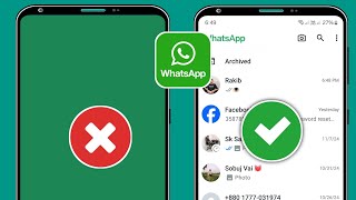 WhatsApp Sohbetlerinde Yeşil ve Gri Ekran Sorunu Nasıl Düzeltilir [upl. by Horbal903]