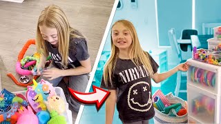 Organizing Everleigh’s HUGE Fidget Toy Collection 🥳 Mrs Bench [upl. by Ettezel]