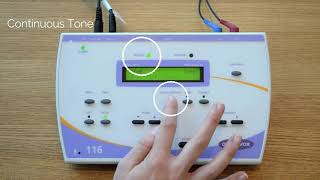 Amplivox 116 Manual Audiometer Demo [upl. by Cheri994]