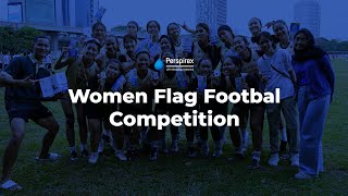 Weekend Produktif Women Flag Football Community Bersama Perspirex [upl. by Nosredna]