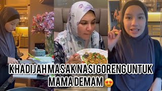 Cess masakkan nasi goreng untuk Datin Shahida Terlajak Laris [upl. by Cote]