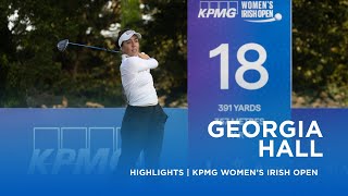 Georgia Hall  Second Round Highlights  69 4  KPMG Womens Irish Open [upl. by Aztilem]