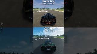 The Crew 2  Ferrari 812 Superfast 2017 vs Bugatti Veyron Grand Sport Vitesse 2016 Drag Race Stock [upl. by Fonzie]