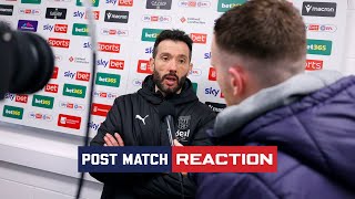 Carlos Corberán reacts to Stoke City draw 🗣 [upl. by Novrej455]