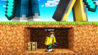 Speedrunner vs Hunters But Crainer CHEATS Minecraft [upl. by Lebiralc]