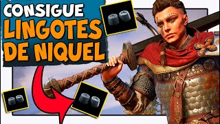 COMO CONSEGUIR LINGOTES DE NIQUEL FACIL ASSASSINS CREED VALHALLA TUTORIAL ESPAÑOL  GUIA PARTE 1 [upl. by Noiztneb]