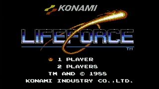 Life Force  NES Gameplay [upl. by Liuqa]