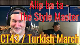 Alip ba ta  CT43  Turkish March  Two Styles by One Master [upl. by Ativ]