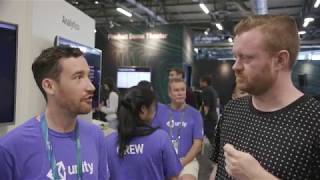 Check out the Unite Berlin 2018 Expo Floor  Day 1 [upl. by Aivat]