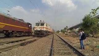 12013 New Delhi  Amritsar Shatabdi Exp  125 kmh Through BHD [upl. by Lisetta]