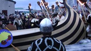 2011 Scalloway Fire Festival Tall Ships 6  Singing at GalleyMP4 [upl. by Natal295]